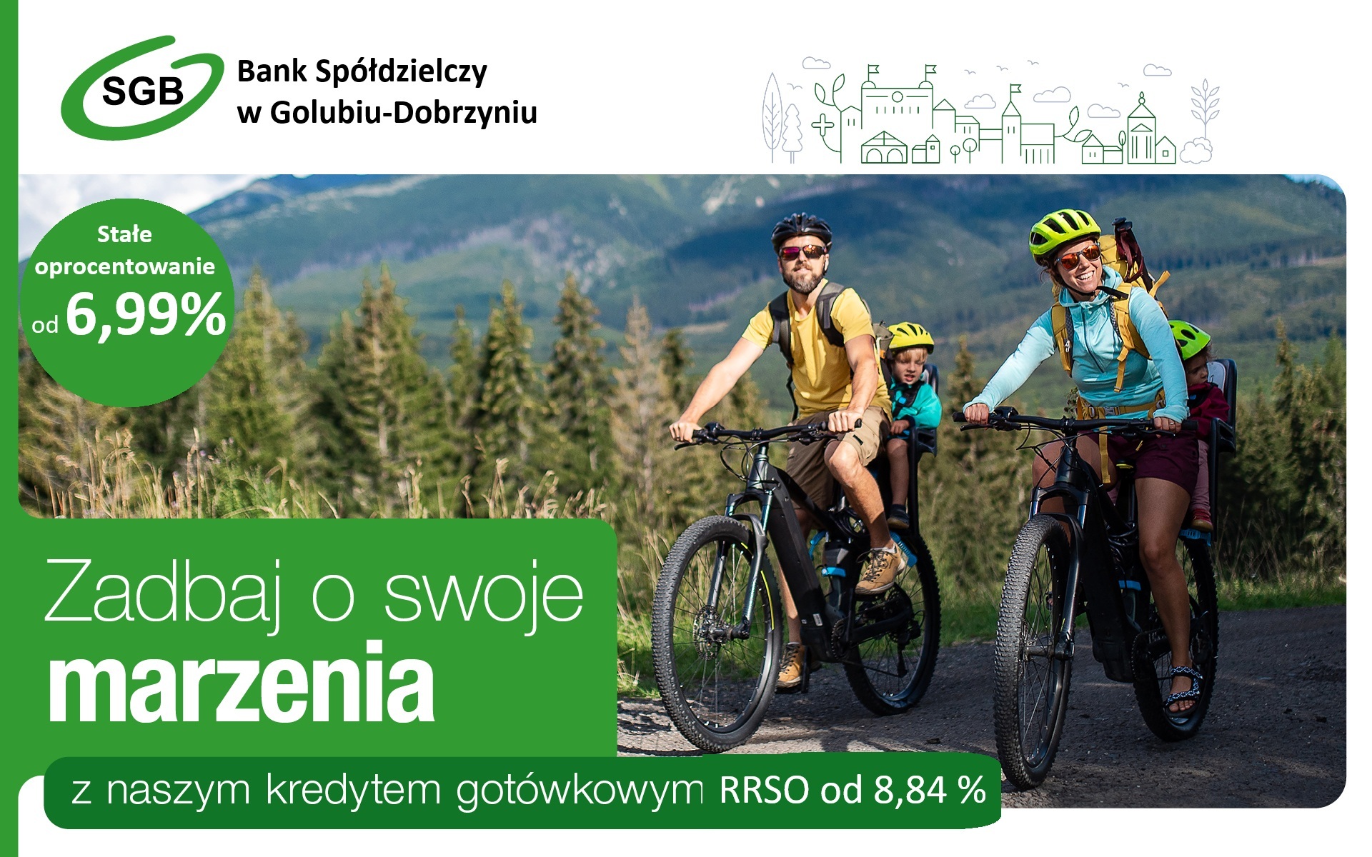 mężczyzna i kobieta na rowerach