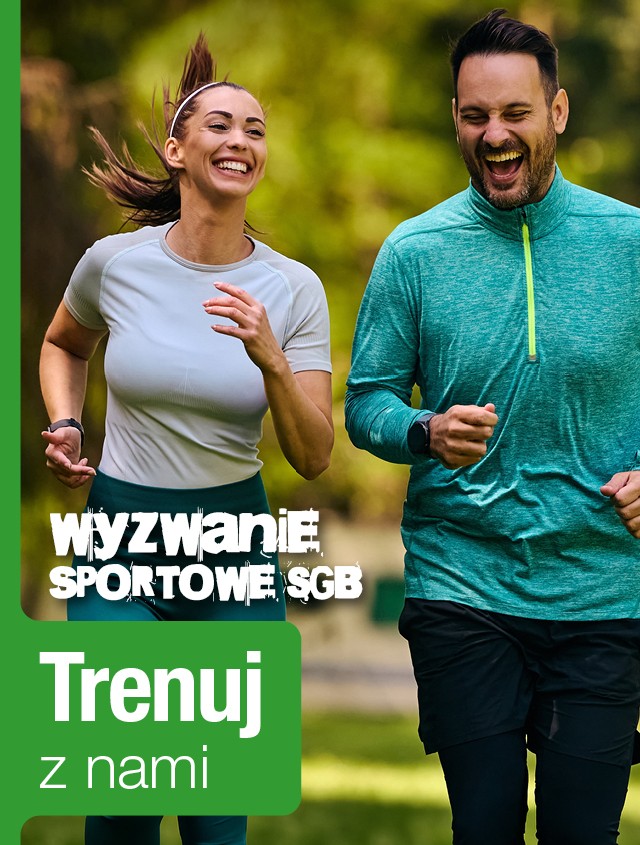 kobieta i mężczyzna biegną