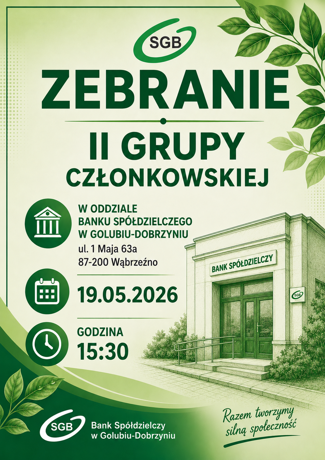 plakat zebranie